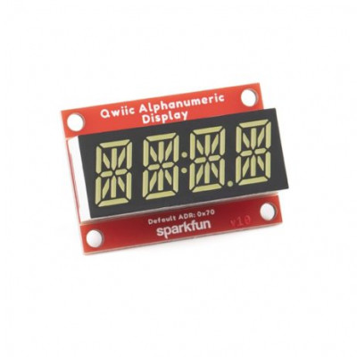 SparkFun Qwiic Alphanumeric Display White SparkFun Qwiic Alphanumeric Display White