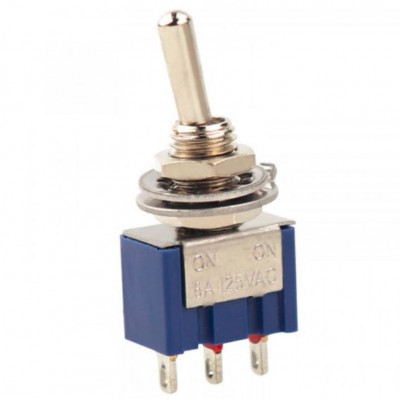 SPDT ON-OFF Toggle Switch - 2Amp