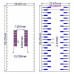 SSOP-48 to DIP-48 SMT Adapter