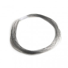 Stainless Steel 1m Conductive Thread Wire for Wearable Lilypad - 5 Pieces Pack