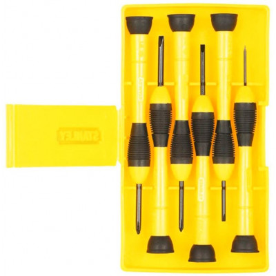 Stanley Precision 66-052 Bi-Material Handle 6 Pieces Screwdriver Set