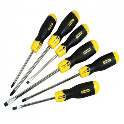 Stanley STHT65242-8 Cushion Grip Screwdriver 6 Pieces Set