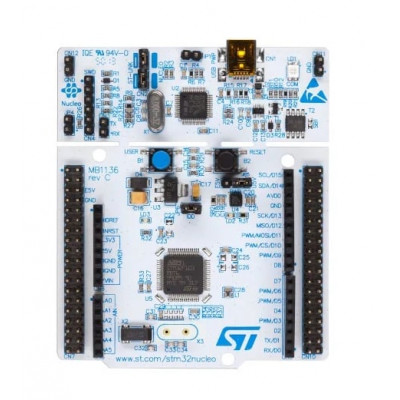 STMICROELECTRONICS NUCLEO-F334R8 Development Board, STM32F334R8 MCU, ST-LINK/V2-1 Debugger/Programmer, Arduino/ST morpho Compatible