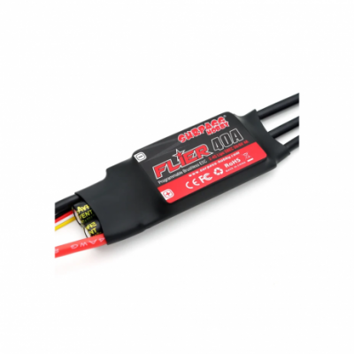 SURPASS Flier 40A ESC Li:2-4S NiNh:5-12NC BEC:5V/6V/4A 68*25*10mm 4.0 Connector