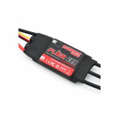 SURPASS Flier 60A ESC Li:2-6S NiNh:5-18NC SBEC:5V/6V/8A 70*34*10mm 4.0 Connector SURPASS Flier 60A ESC Li:2-6S NiNh:5-18NC SBEC:5V/6V/8A 70*34*10mm 4.0 Connector