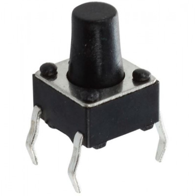 6x6x8mm Tactile Push Button Switch - Pack of 20