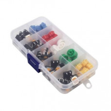 Tactile Push Button Switch Assorted Kit - 25 Pieces pack