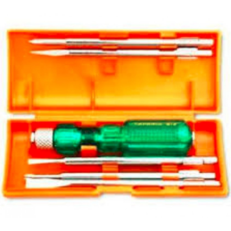 Taparia 812 Combination Screw Driver Set with Neon Bulb buy online at