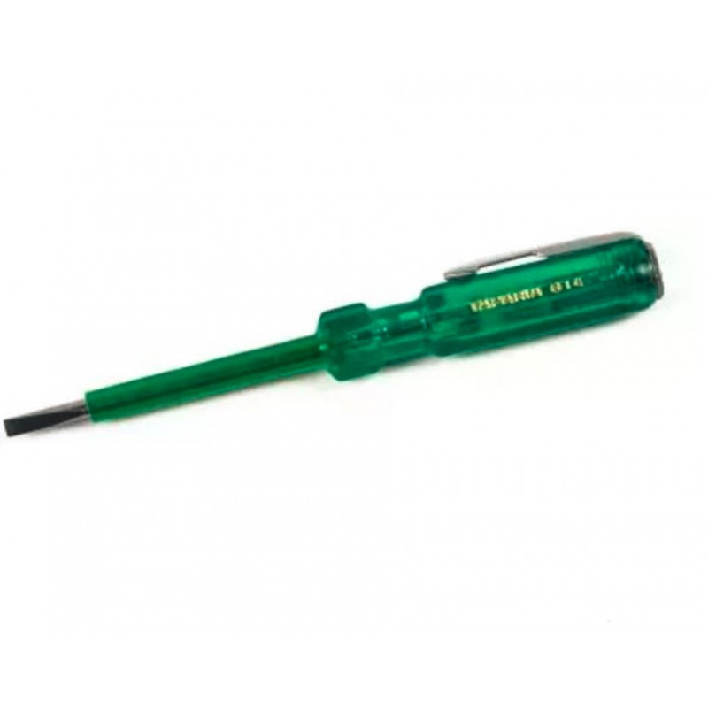Taparia 814 Line Tester Green Handle Screw Driver with Neon Bulb