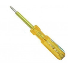 Taparia 818 Line Tester Yellow Handle Screw Driver with Neon Bulb - 200mm Length Taparia 818 Line Tester Yellow Handle Screw Driver with Neon Bulb - 200mm Length