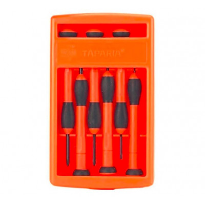 Taparia PST6 Precision Screw Driver 6 Pieces Set Taparia PST6 Precision Screw Driver 6 Pieces Set