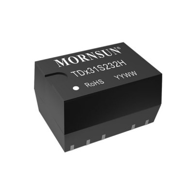 TD331S232H Mornsun 3.3V Input Single High Speed RS232 Isolated Transceiver - SMD12 Package