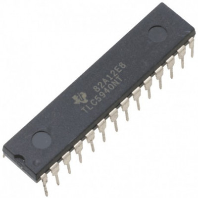 TLC5940 16 Channel PWM Control LED Driver IC DIP-28 Package TLC5940 16 Channel PWM Control LED Driver IC DIP-28 Package