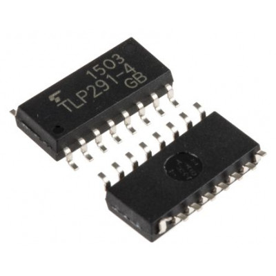 TLP291-4 - (SMD SOIC-16 Package) - Toshiba Transistor Output Optocoupler