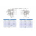 TNC 4Hole Square Flange Straight Female Connector for Panel Mount