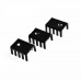 718 Aluminum Heatsink for Transistor - TO-220 Package 718 Aluminum Heatsink for Transistor - TO-220 Package