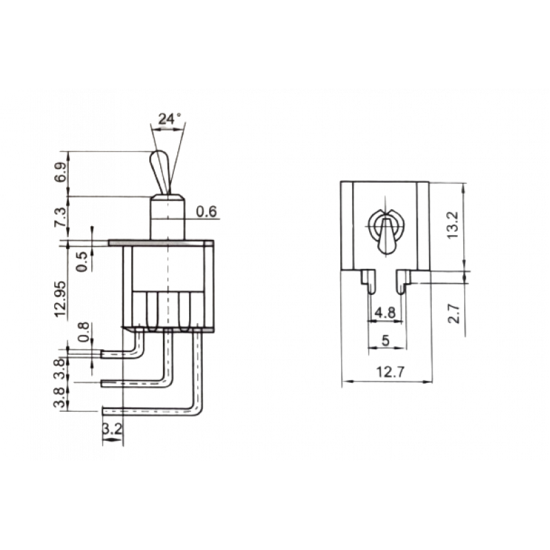 Toggle Switch-KNX-209 buy online at Low Price in India ...