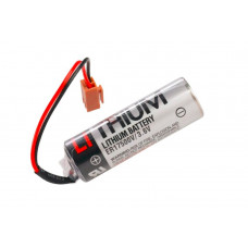 TOSHIBA ER17500V/3.6V Non-Rechargeable PLC/CNC Ultra Lithium Battery with Plug