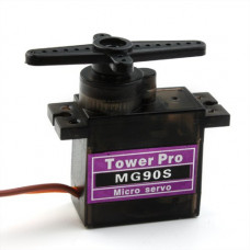 Tower Pro MG90S Metal Gear Servo Motor (360 Degree Rotation)