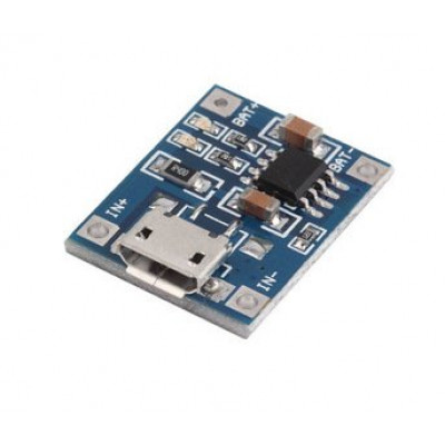 TP4056 1A Li-Ion Lithium Battery Charging Module - Micro B USB