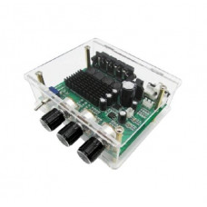 TPA3116D2 Audio Amplifier with Tone Control Panel, 2 x 80 W (12 24 VDC or 12 17 VAC)