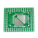 TQFP32/44/64/80/100 to DIP PCB Board Converter Adapter