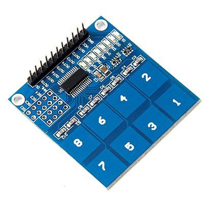 TTP226 - 8 Channel Capacitive Touch Sensor Module