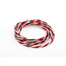 Twisted 22AWG Servo Wire Red-Black-White - 1 Meter