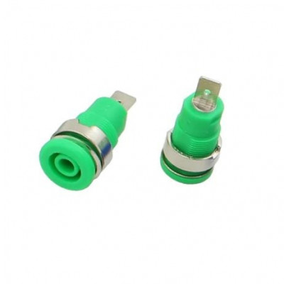 Type: A Green 4mm Banana Plug Jack Socket 1KV /MAX 32A Type: A Green 4mm Banana Plug Jack Socket 1KV /MAX 32A