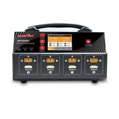 Ultra Power UP1200+ 1200W 25A 8 Channels 2-6S Battery UAV Drone Charger Ultra Power UP1200+ 1200W 25A 8 Channels 2-6S Battery UAV Drone Charger