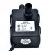 Ultra-Quiet DC 12V 3M 240L/H Brushless Submersible Water Pump