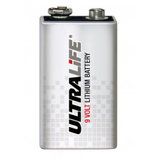 ULTRALIFE 9V Long-Life Non-Rechargeable Lithium Battery