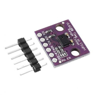 Unsoldered Purple MCU-6180 VL6180 Proximity Sensor Ambient Light Sensor Gesture Recognition Development Board Unsoldered Purple MCU-6180 VL6180 Proximity Sensor Ambient Light Sensor Gesture Recognition Development Board