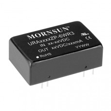 URA2405ZP-6WR3 Mornsun 24V to ±5V DC-DC Converter 6W Power Supply Module - DIP Package