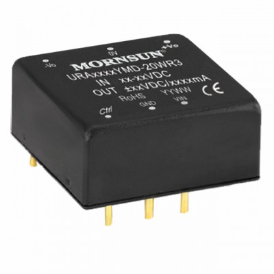 URA2415YMD-20WR3 Mornsun 24V to ±15V DC-DC Converter 20W Power Supply Module - DIP Package
