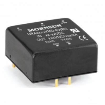 URA2415YMD-6WR3 Mornsun 24V to ±15V DC-DC Converter 6W Power Supply Module - DIP Package
