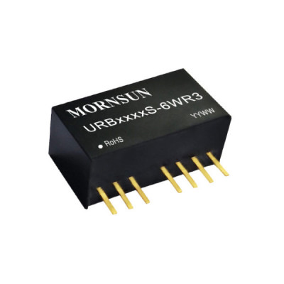 URB2405S-6WR3 Mornsun 24V to 5V DC-DC Converter 6W Power Supply Module - Compact SIP Package