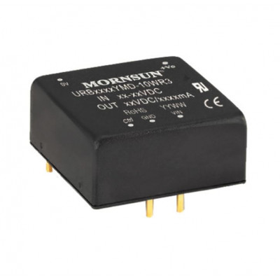 URB4812YMD-10WR3 Mornsun 48V to 12V DC-DC Converter 10W Power Supply Module URB4812YMD-10WR3 Mornsun 48V to 12V DC-DC Converter 10W Power Supply Module