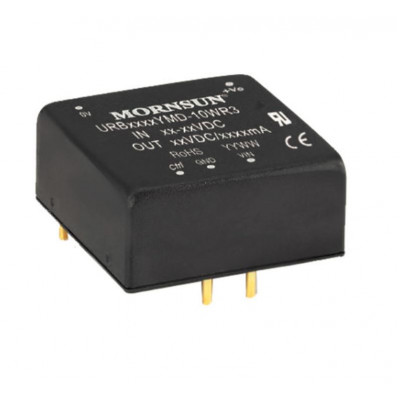 URB4824YMD-10WR3 Mornsun 48V to 24V DC-DC Converter 10W Power Supply Module - Horizontal DIP Package