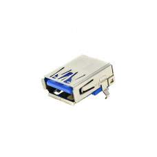 USB 3.0 Type A Female 9 pin Right Angle PCB Mount Connector