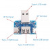 USB Adapter Board Male To Female Adapter Micro USB/Type-C Interface 4P 2.54mm