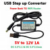 USB Power DC 5V 1A to DC 12V Step Up Module USB Booster Converter Adapter Cable with 2.15.5mm DC Plug USB Power DC 5V 1A to DC 12V Step Up Module USB Booster Converter Adapter Cable with 2.15.5mm DC Plug