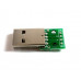 USB Type A Breakout Board – Male