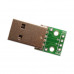 USB Type A Breakout Board – Male