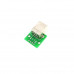 USB Type-B Female Head to DIP 4 pin Breakout PCB Module