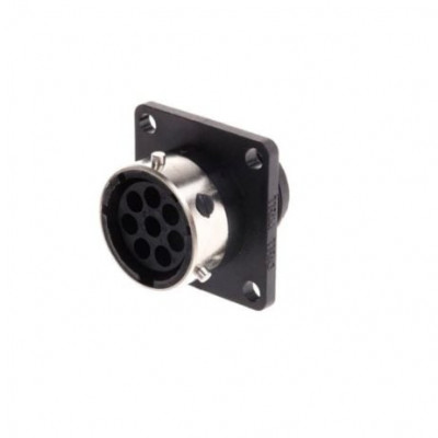 UTG0128S-CIRCULAR CONNECTOR, RCPT, 12-8
