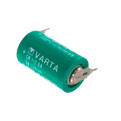 VARTA CR 1/2AA 3V 950mAh Lithium Battery with Soldering Lugs