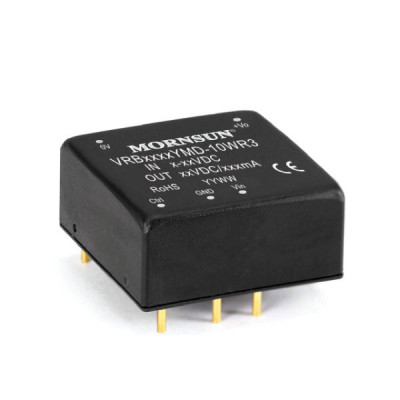 VRB1205YMD-10WR3 Mornsun 12V to 5V DC-DC Converter 10W Power Supply Module - DIP Package