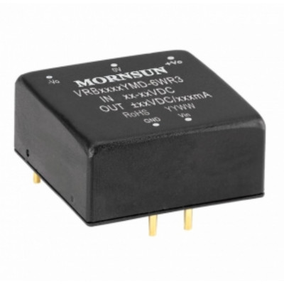VRB1212YMD-6WR3 Mornsun 12V to 12V DC-DC Converter 6W Power Supply Module - DIP Package