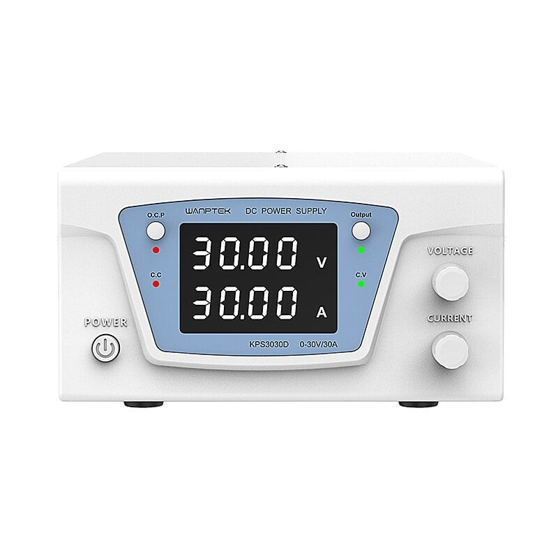 Wanptek KPS3030D 30V/30A Low Ripple High Power DC Adjustable Regulated